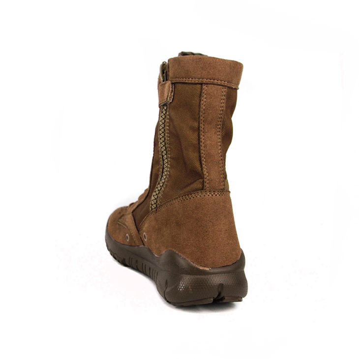 Milforce brun bon prix bottes du désert militaire pour hommes 7273