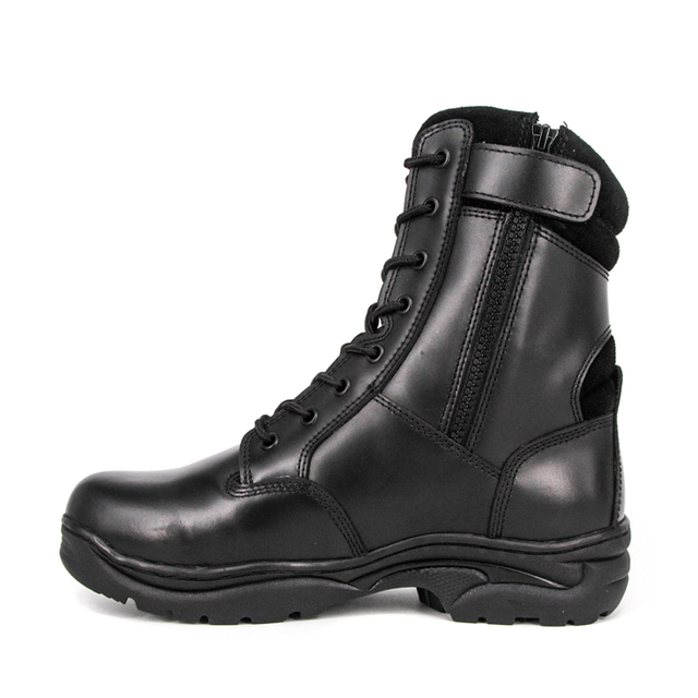 Malaisie Zipper Black Men Boots Tactical Military 6295