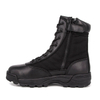 Bottes tactiques militaires noires masculines légères de l'armée 