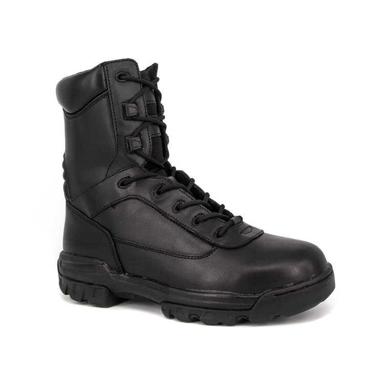 6244-7 Bottes de cuir de combat militaire milforce