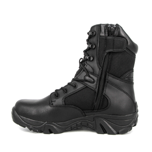 Bottes tactiques militaires de la police coréenne à haute brillance 4261 