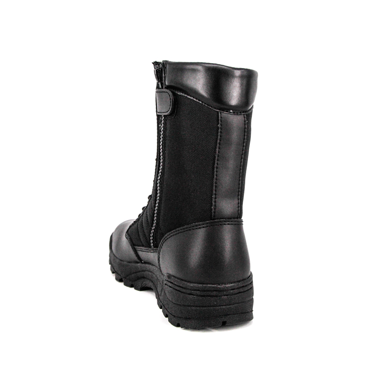 Police britannique zip des orteils militaires bottes tactiques 4252