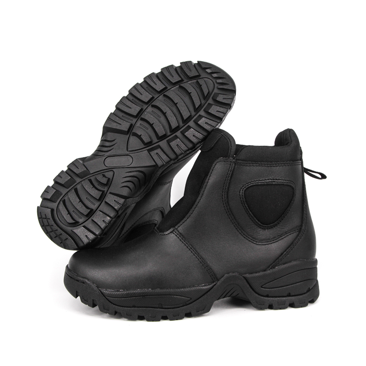 Véritable armée de cheville bottines en cuir 6111