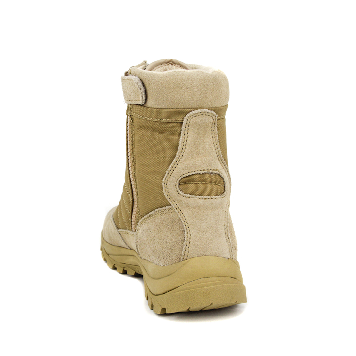 Bottes de désert jaune tactique des jeunes 
