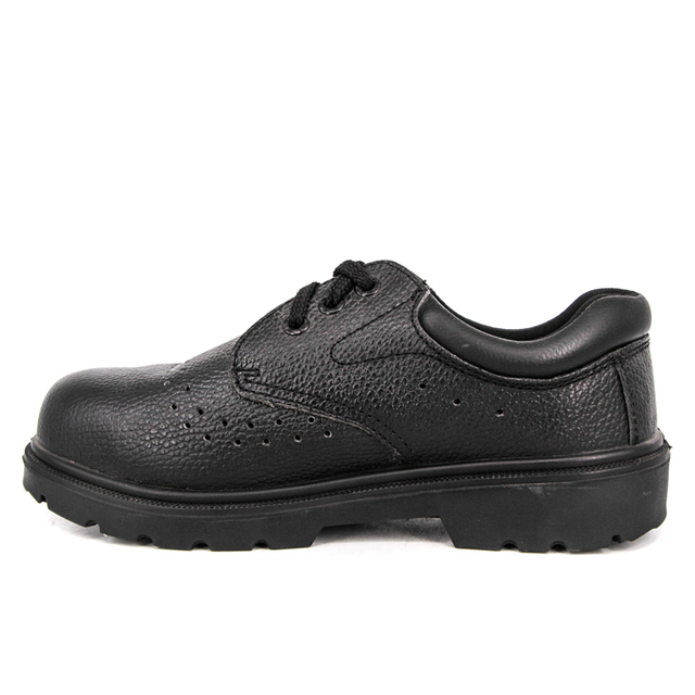 Chaussures de sécurité confortables noires pour hommes 3106
