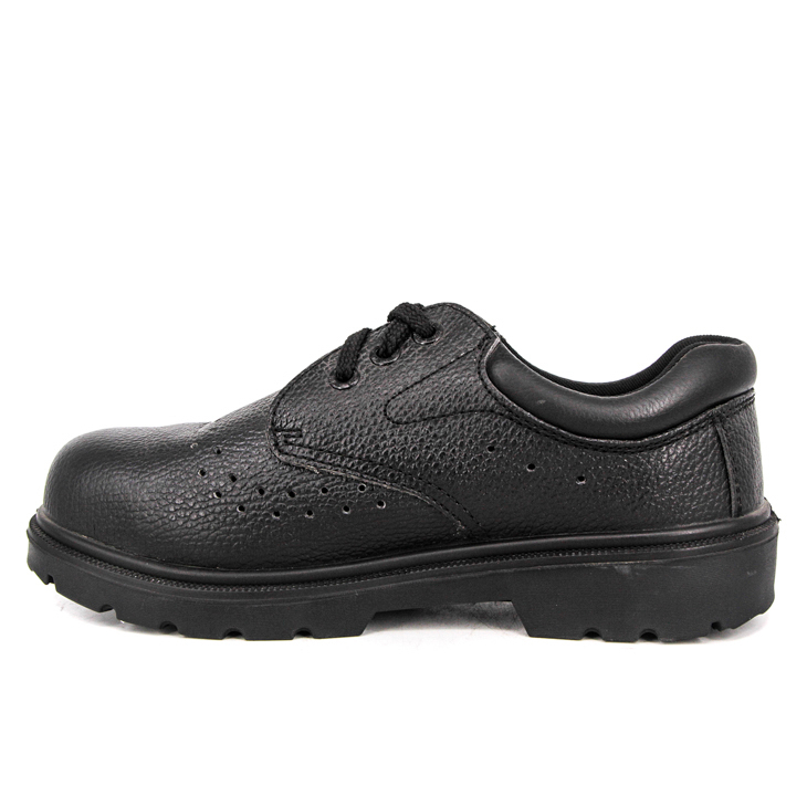 Chaussures de sécurité confortables noires pour hommes 3106