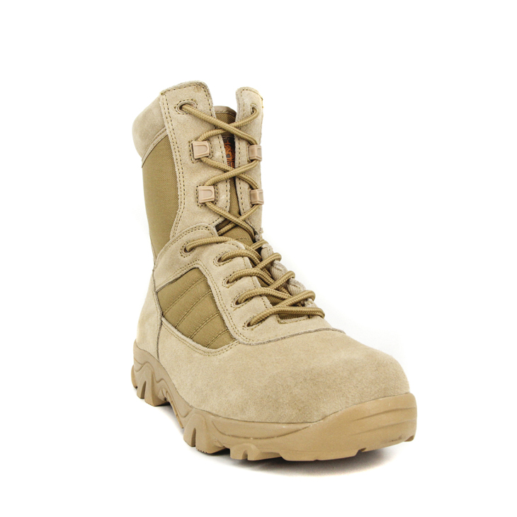 Bottes de travail de randonnée tactique militaire étanchées légères Bottes de combat du désert