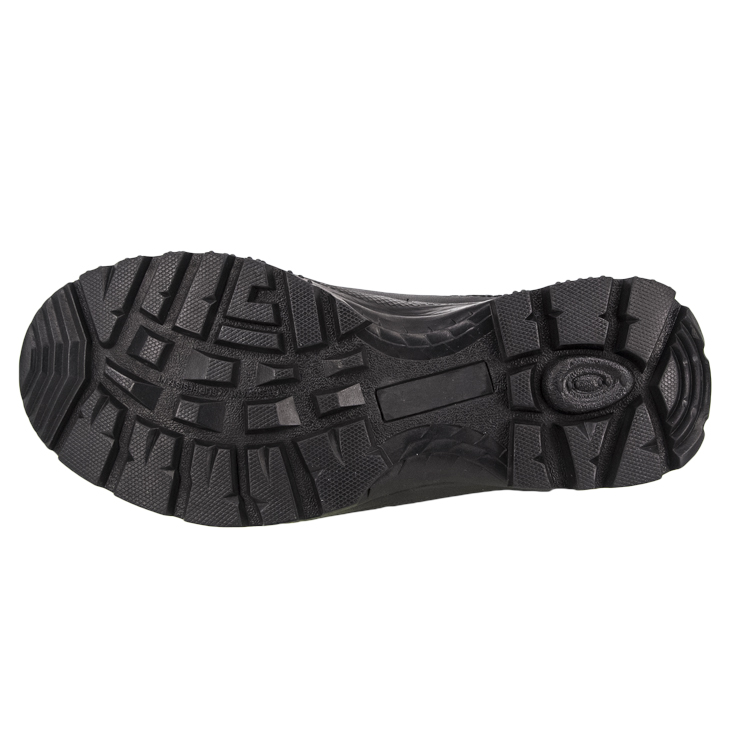 Rechercheur Boots en cuir complet noir étanche 6110