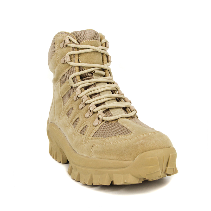 Hommes en daim bottes du désert pour voyager 7103