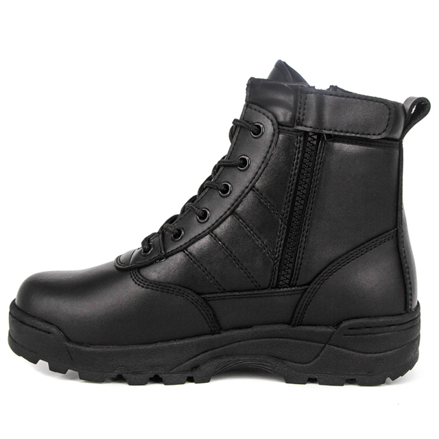 Randonnée à la cheville Men de cuir complet Bottes tactiques militaires 6123