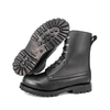 Police britannique travaillant des bottes en cuir complètes 6222