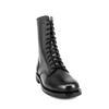 Bottes de cuir authentique noir de l'armée masculine 6276