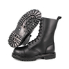 Bottes de cuir authentique militaire masculin 6281