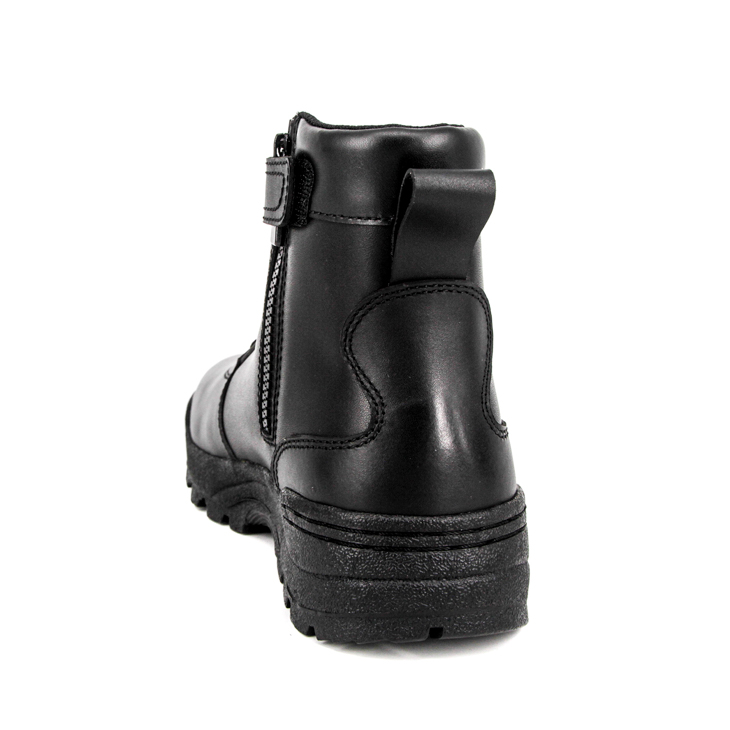 Bottes de cuir tactique en cuir complet de qualité antidérapante 6103
