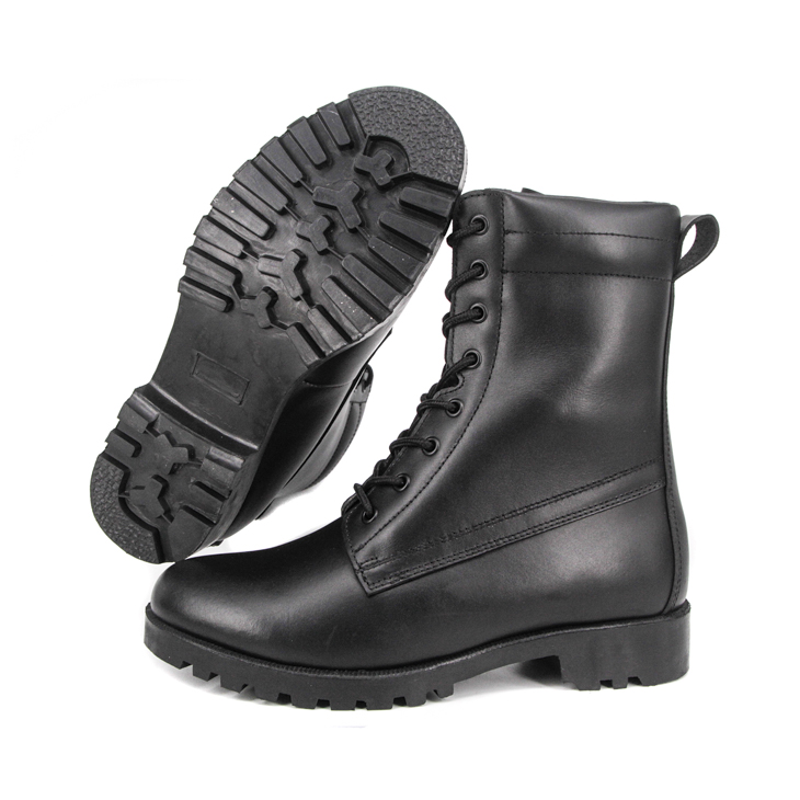 Malaisie en caoutchouc semelle en cuir bottes tactiques 6293