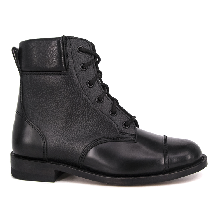 Randonnée à la cheville authentique bottes en cuir 6113