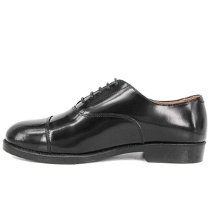 Chaussures de bureau en cuir noir de qualité supérieure 1253