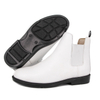 Cow Leather Slip White Fashion Office Chaussures 1251