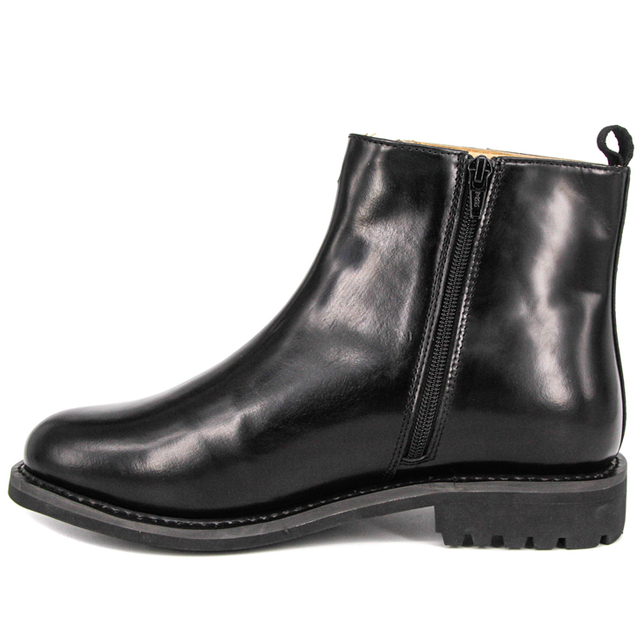 Allemagne Zip Military Chelsea Boots Chaussures du bureau de la cheville 1286