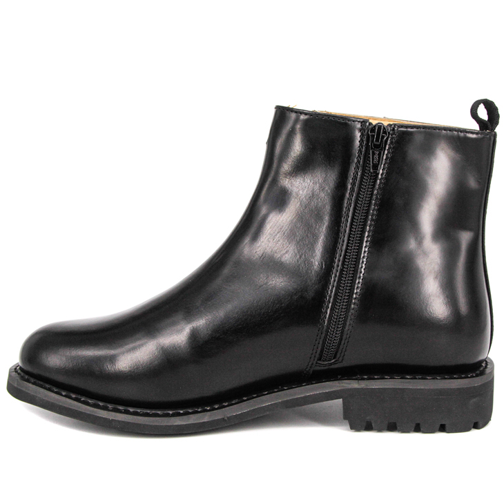 Allemagne Zip Military Chelsea Boots Chaussures du bureau de la cheville 1286
