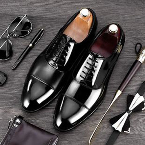 Oxford, Don't Brock: Chaussures de bureau à trois joint