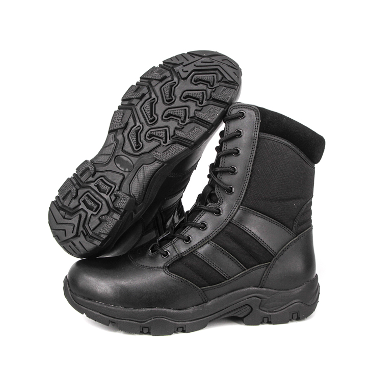 Bottes tactiques à fermeture éclair imperméable pour hommes 4206