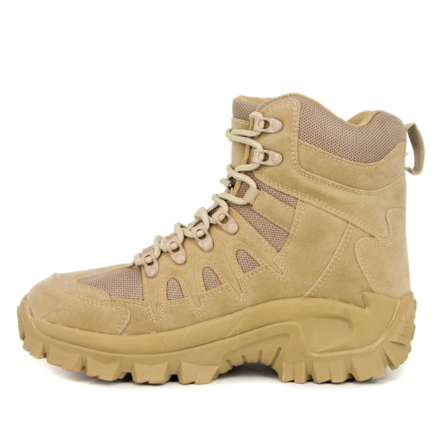 Hommes en daim bottes du désert pour voyager 7103