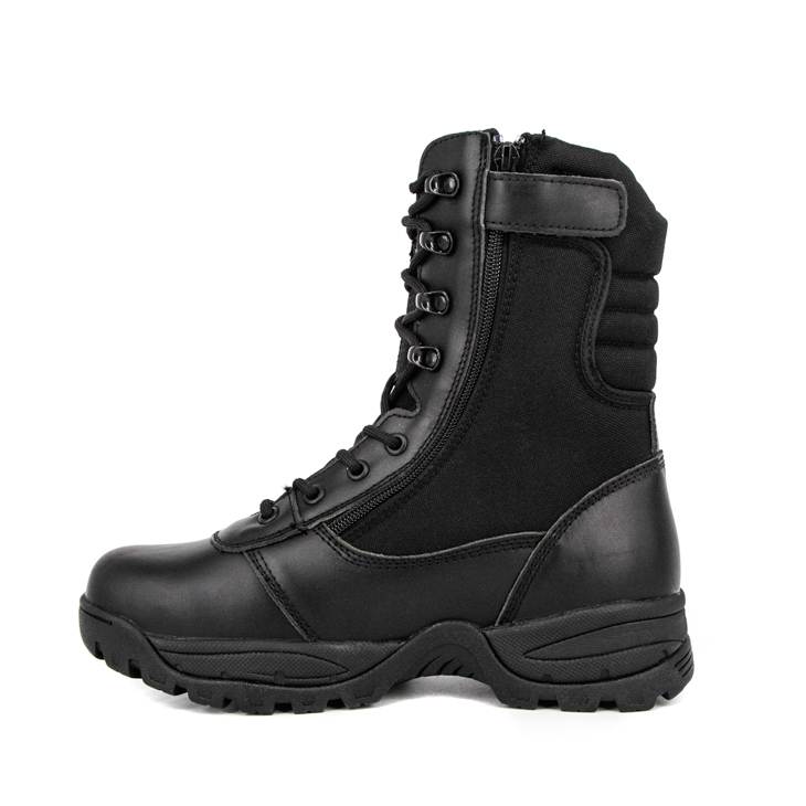 Motorcycle confortable Boots tactiques militaires noirs 4201