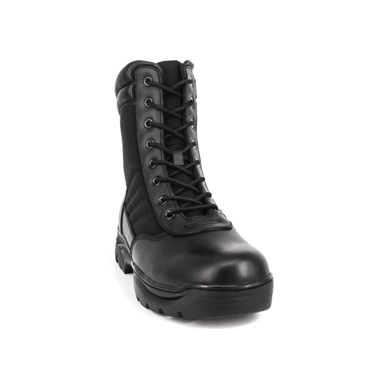 Bottes tactiques de zipper latéral imperméable léger 4234