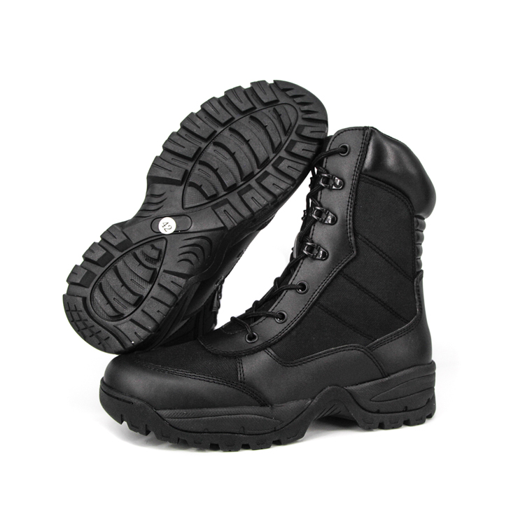 Botte de tactique militaire de sécurité personnalisée pour les jeunes 