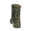 Bottes de désert militaire à fermeture éclair confortable vert olive 7282