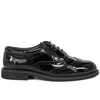 Chaussures de bureau militaire brillant noir brillant 1282