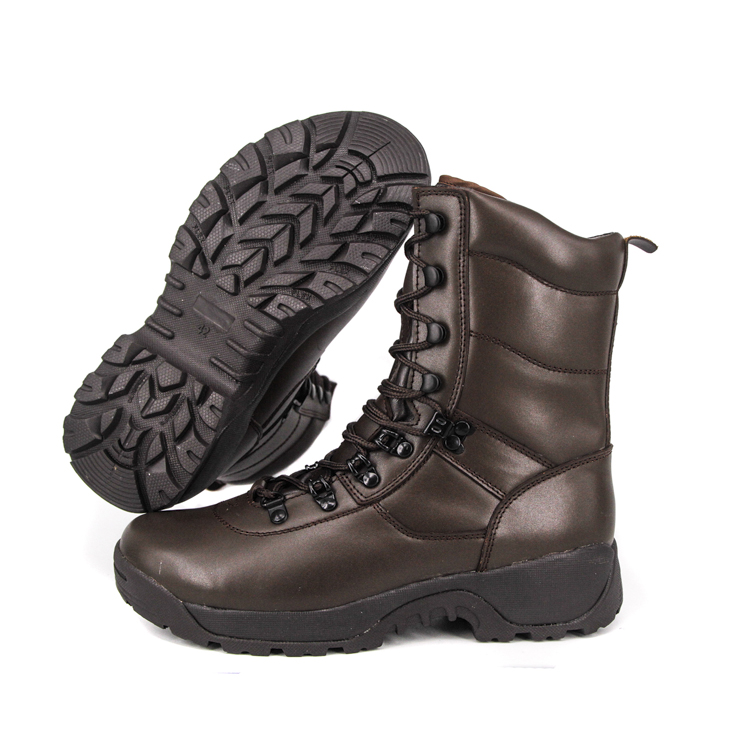 Brown Hunting UK Full Leather Boots 6224