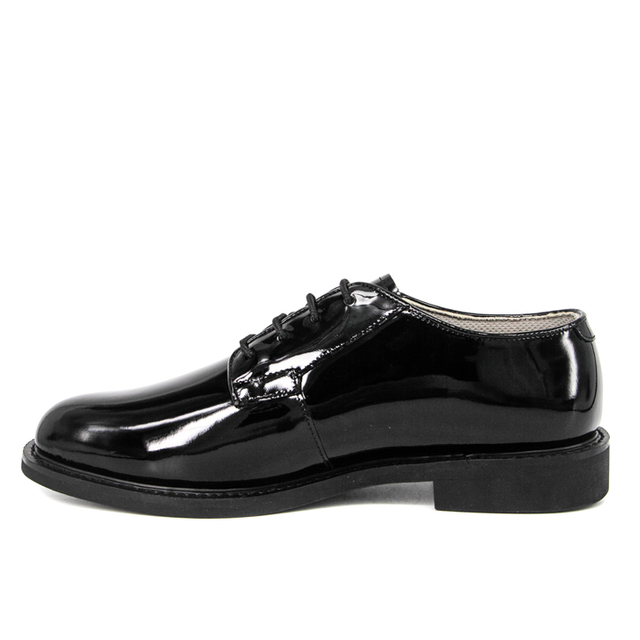 Chaussures de bureau en cuir breveté d'Oxford imperméable 1268