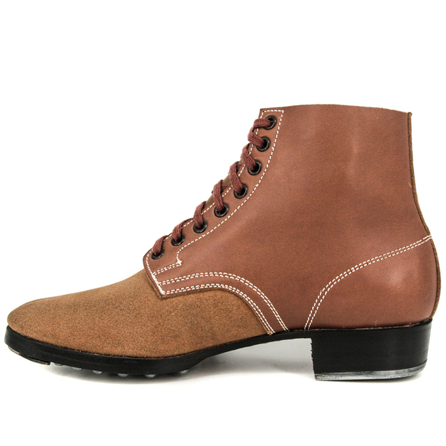 Allemagne marron personnalisée Military Full Leather Boots 6287