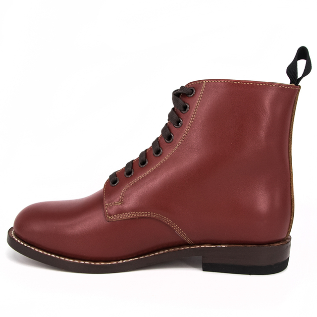 Police militaire de l'armée Brown Ankle Dress Office Chaussures 1243