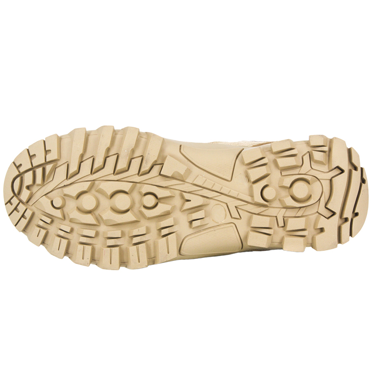 Bottises de la cheville britannique Khaki Bottes du désert 7107