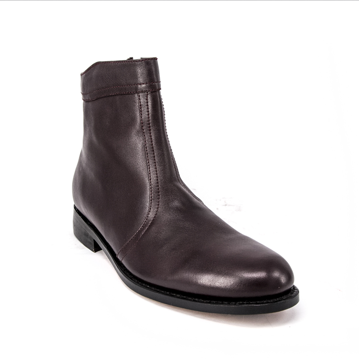 Marron cheville Chelsea Chaussures du bureau masculin 1234
