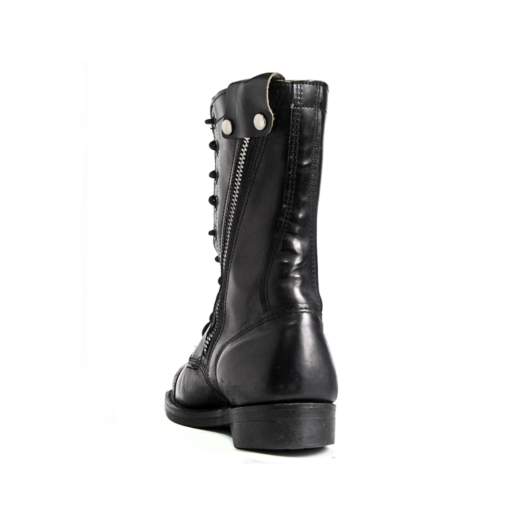 France Kenya Bottes militaires de l'armée brillante Bottes en cuir 6232