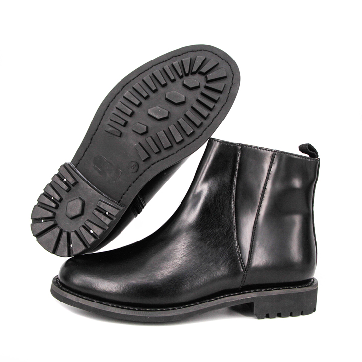 Allemagne Zip Military Chelsea Boots Chaussures du bureau de la cheville 1286
