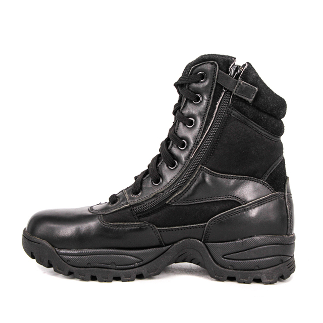 Jungle légère militaire noir brillant australie bottes tactiques 4268
