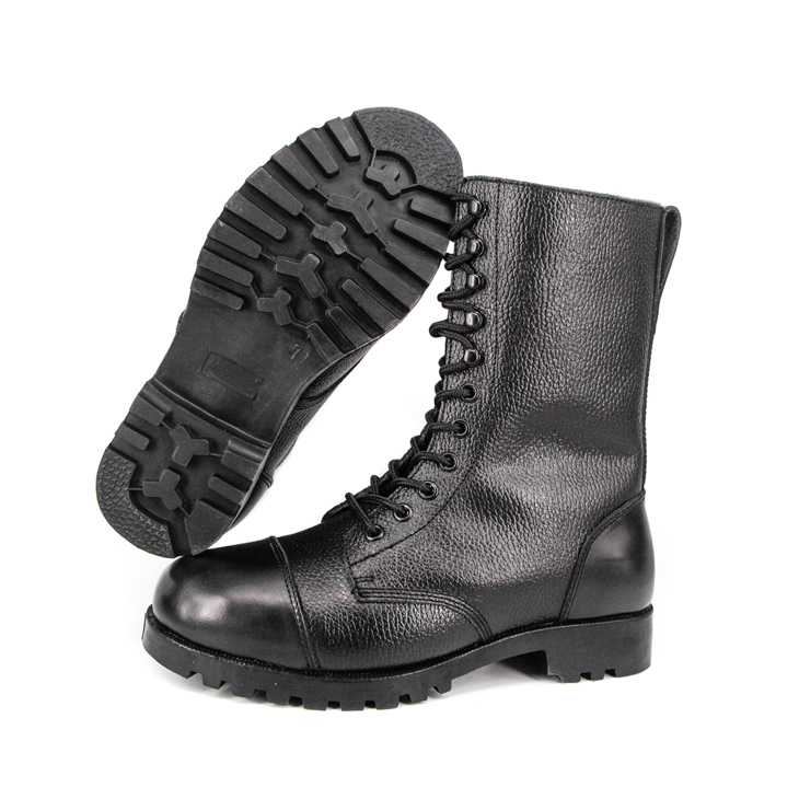 France en relief longueur de travail entièrement bottes en cuir 6251