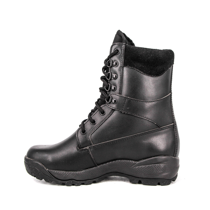 Chasse de chasse chinois Chinois Bottes en cuir complet militaire 6275
