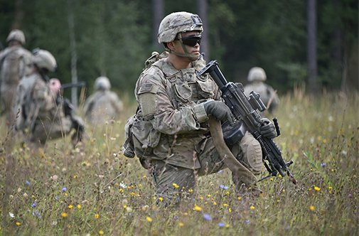 Botte militaire