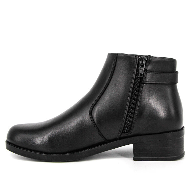 Chaussures du bureau des femmes à talon bas jeune 1108