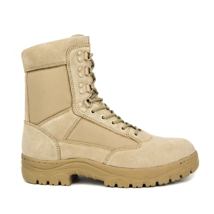 Bottes du désert britannique kaki militaire 7232