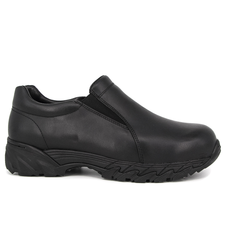 Bottes en cuir militaire masculin authentiques 6112