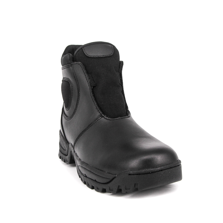 Véritable armée de cheville bottines en cuir 6111