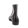 Boots en cuir militaire du bureau des hommes noirs 6120