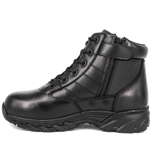 Bottes de combat militaire de l'armée zip des hommes zips 6122
